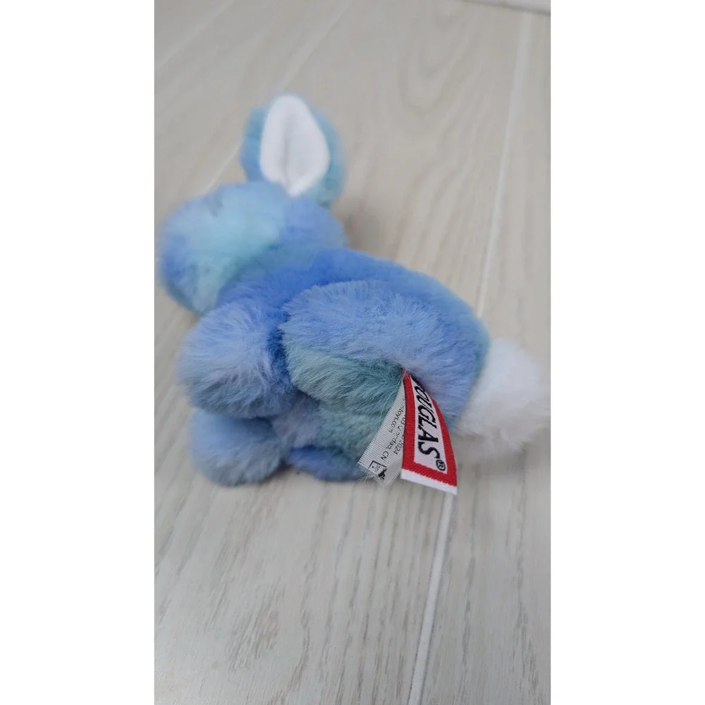 Douglas Cuddle Toys Plush Small Blue Tie Dye Bunny Rabbit 9769GB